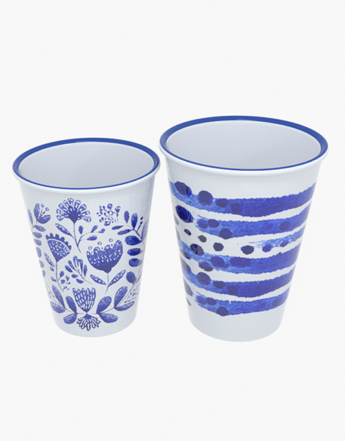 Personalized Porcelain Mug without Handle | Minimalist Coffee Cup