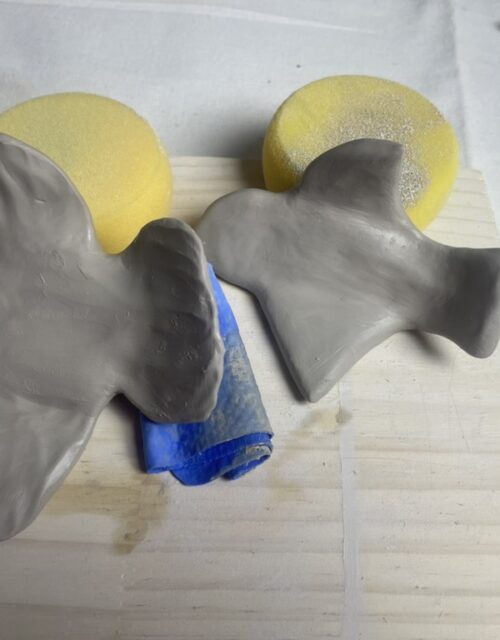 handmade ceramic mug in neutral glaze high-fired pottery bowl studio shot ceramic plate natural light photography