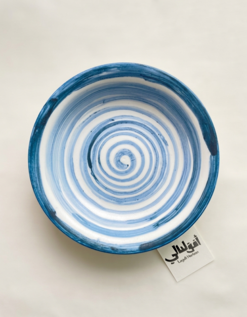 Spiral Underglaze Small Dish