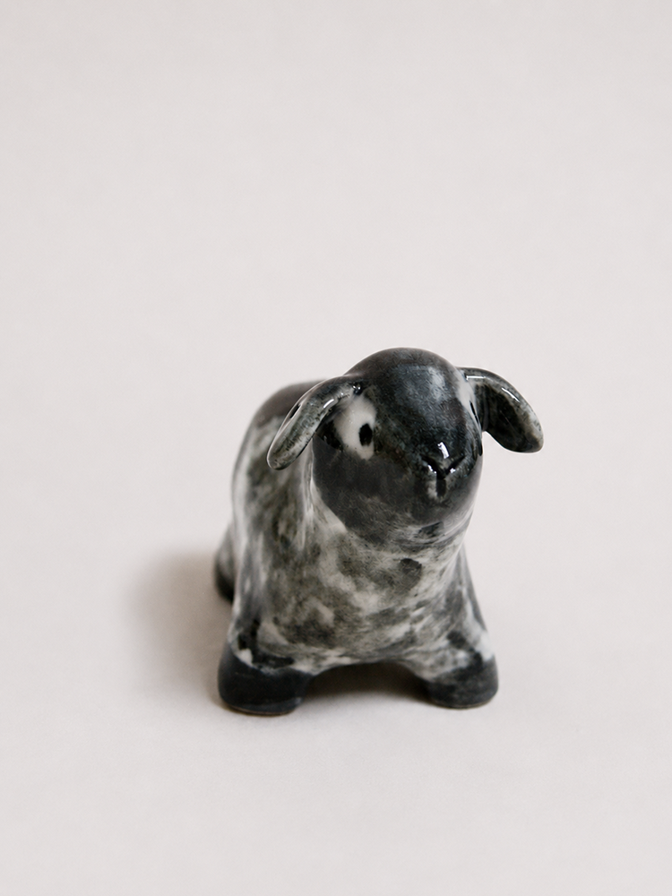 Sheep Waiting for a Bell