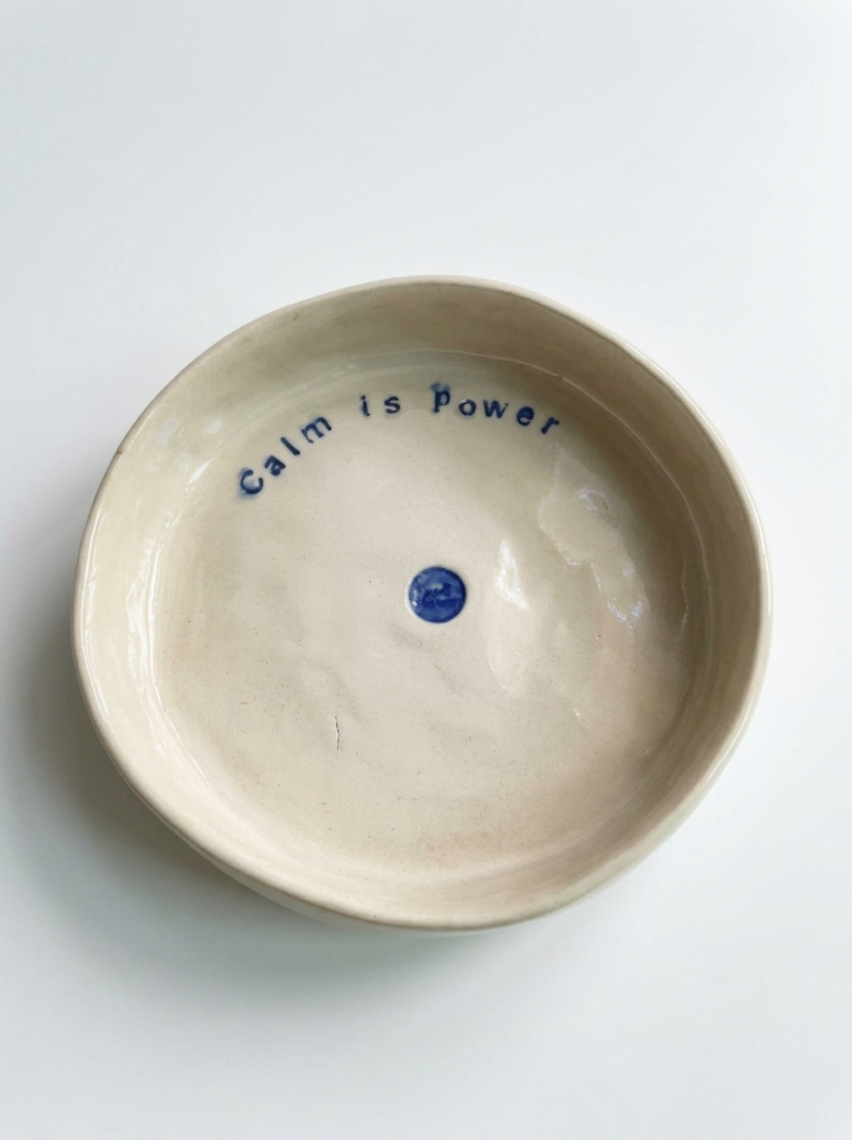 Handbuilt stoneware bowl