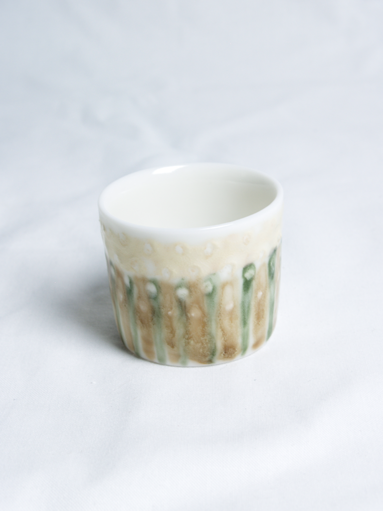 Speckled Flow Glaze Ceramic Cup